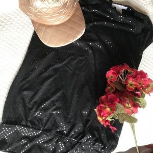 Charlotte Russe- fancy sparkly sequin top